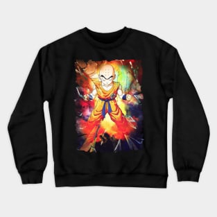 KRILLIN ANIME MERCHANDISE Crewneck Sweatshirt